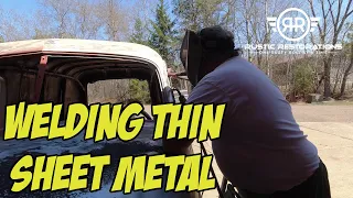 How To Weld Thin Sheet Metal - Automotive Welding - Hobart Handler 140