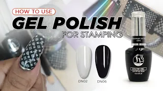 JL Essentials GEL POLISH used for STAMPING??? It's Possible!!!