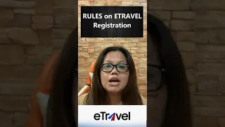 🔴Rules on etravel when Departing and Arriving the Philippines to all passengers