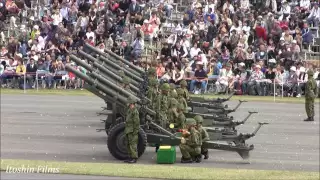 [HD] 1812 Overture - Tchaikovsky - with JGSDF 105mm Cannons 2010