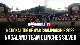 NATIONAL TUG OF WAR CHAMPIONSHIP 2023: NAGALAND TEAM CLINCHES SILVER