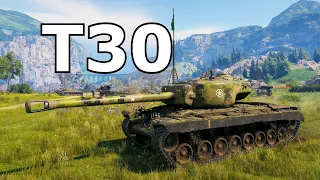 World of Tanks T30 - 6 Kills 10,5K Damage