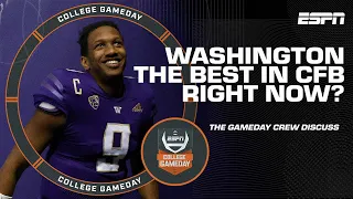 Is Washington the BEST team in college football right now? 🏈🤔 | College GameDay