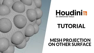 Houdini Mesh projection on surface