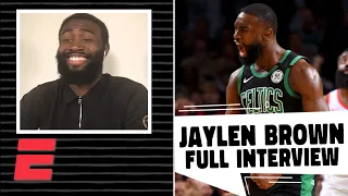 [FULL] Jaylen Brown talks meditation, dunking on LeBron | WYD? with Ros Gold-Onwude