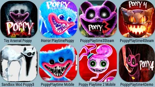 Poppy Playtime 4 Steam, Toys Poppy, Horror Poppy, Poppy 3 Steam, Sandbox, Poppy 2 ,Poppy MOBILE,DEMO