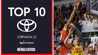 Devin Robinson desafía la gravedad en el Top10 Toyota | Liga Endesa 2023-24