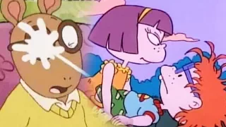10 Most Inappropriate Cartoon Episodes To EVER Air!