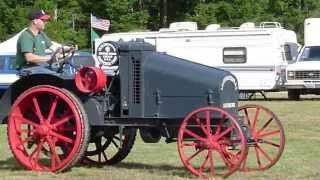 1919 International Harvester 8-16 Kerosene Tractor on the Move
