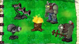 99 Doom Plants vs Giga Gargantuar Vs Dr. Zomboss - Plants vs Zombies EPIC Hack