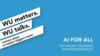 AI for All | WU matters. WU talks.