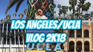 LOS ANGELES/UCLA CAMPUS VISIT VLOG BRUIN DAY | PK DAWSON