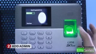 LX50 Time Keeping Biometrics Video Tutorial (PART I)