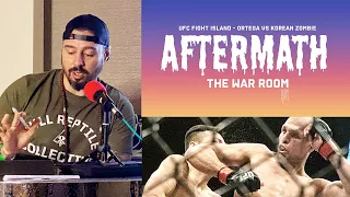 BRIAN ORTEGA VS KOREAN ZOMBIE - AFTERMATH - UFC FIGHT ISLAND