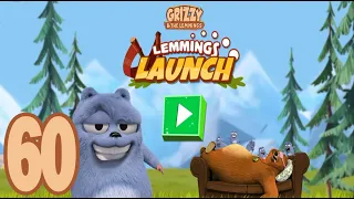 Grizzy and the Lemmings: Lemming Launch - Gameplay walkthrough Part 60 (Android, IOS)