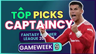 Best FPL Captain Gameweek 9 | CHOOSE LUKAKU? | Fantasy Premier League Tips 2021/22