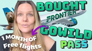 I BOUGHT FRONTIER’S  GOWILD PASS “ALL YOU CAN FLY” MONTHLY PASS MY REVIEW PROS & CONS WORTH BUYING?