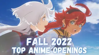 Top 20 Anime Openings - Fall 2022 (Final Ver.)