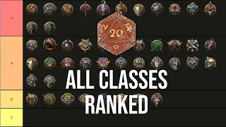 BG3 Class Tier List
