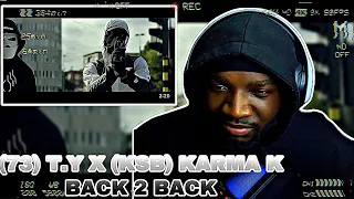 (#73) T.Y x (#KSB) Karma K - Back 2 Back (Prodby. Absenfbeats x GoldoBeatsz) | REACTION
