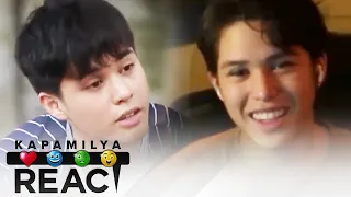 Kyle Echarri reacts to his trending scenes on Huwag Kang Mangamba | Kapamilya React