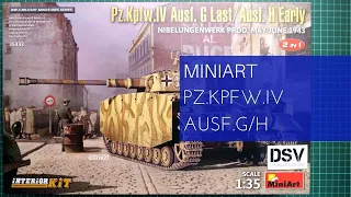 Miniart 1/35 Pz.Kpfw.IV Ausf.G Late / Ausf.H Early (35333) Review