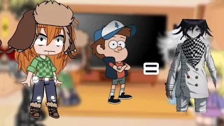 ✨ gravity falls reaccionan a Dipper es kokichi ouma ✨🤩