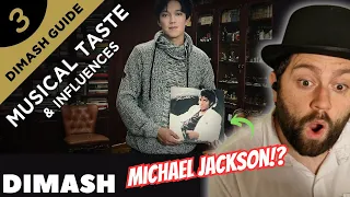 THE ULTIMATE DIMASH GUIDE (PART 3) - Musical Taste & Influences | REACTION