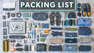 The Ultimate Digital Nomad Packing List V3 | 80 Minimalist Carry On Travel Essentials