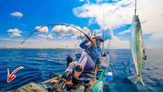 This is WHY You Use Live Bait Offshore Kayak Fishing!