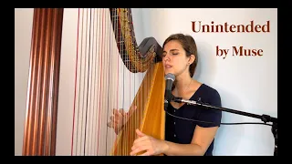 Unintended - Muse (Harp Cover // Pia Salvia)