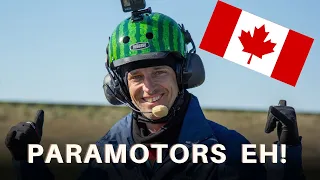 What is it like to fly a Paramotor in Canada?