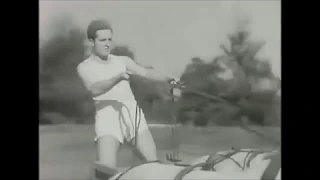 Строгий юноша (1935).  Гонки на квадригах и Дискобол.