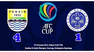 PERSIB BANDUNG VS NEW RADIANT (4-1) AFC CUP 2015 25/02/15