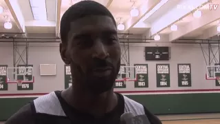 OJ Mayo tells the story of playing against Michael Jordan