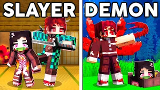 I Made 100 Players Simulate a DEMON SLAYER Civilization in MINECRAFT!