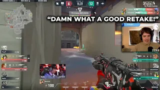 Sliggy Reacts to TS "Handled This Round So Well" vs. DRX... | VCT Pacific