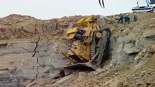 Extreme dangerous Idiots Crane & Excavator skills fails  Compilation excavator working skill Win