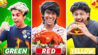 Same Same But Diffelent 🤣 പണി വരുന്ന വഴി 😱 Colour Food Challenge | We Talks #wetalks