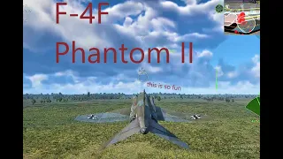 Flying a Jet like a "Noob" War thunder Player in test drive