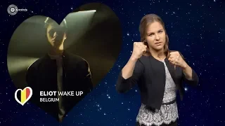 Eliot - Wake Up | België 🇧🇪 | Gebarentaal | ESC19