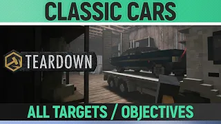 Teardown - Classic Cars - Mission Solution + All Optional Objectives