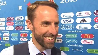 Gareth Southgate Post match Interview England vs Tunisia 2 1 World Cup 2018