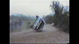 Rally Crash Italy circa 1991 WRC