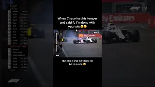 When Sergio Perez lost it 😡