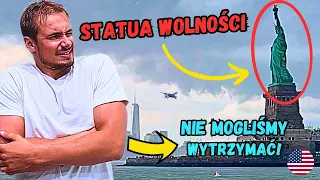 PRZETRWALIŚMY SZTORM W DRODZE NA STATUĘ WOLNOŚCI! (LEDWO) - USA VLOG #5