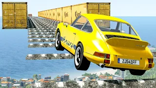 Air Speed Bumps Crashes #2 - BeamNG Drive Cars Crashes Compilation | Good Cat