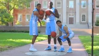 UNC Men's Basketball: Senior Photoshoot on The Quad