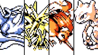 [Pokemon Red & Blue] All Legendary Encounters!!