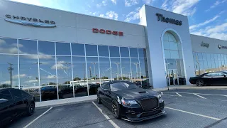 POV IN MY CHRYSLER 300C WITH THE NEW EXHAUST !!!